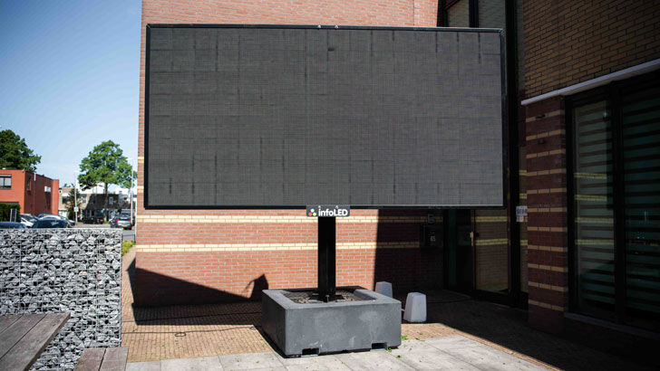 Live streamen via een outdoor led wall