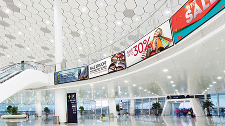 indoor led display retail
