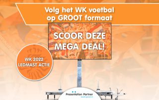 ledmast actie wk voetbal