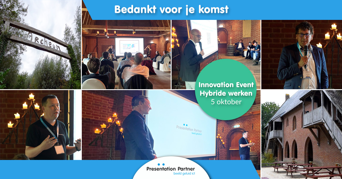 Terugblik Hybride werken innovation event