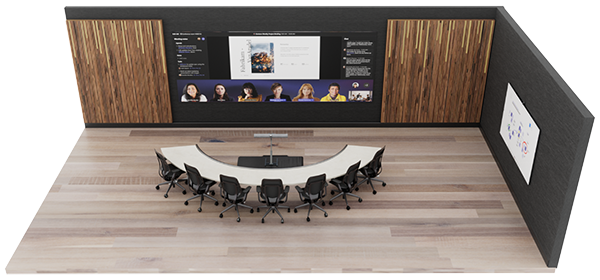 microsoft teams rooms front-row