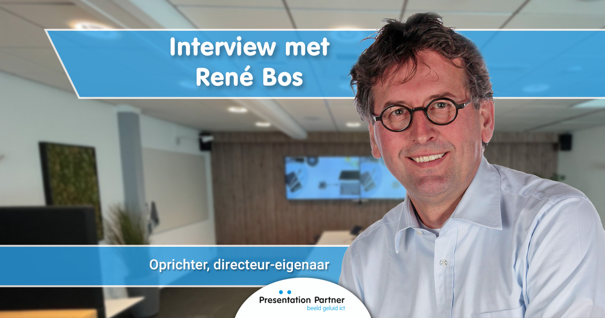 interview rene bos Presentation Partner oprichter en directeur-eigenar