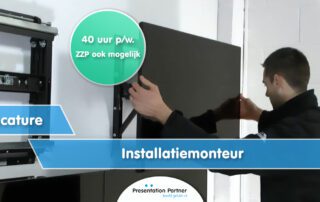 vacature installatiemonteur