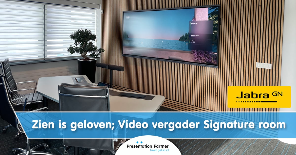 Video vergader Signature room