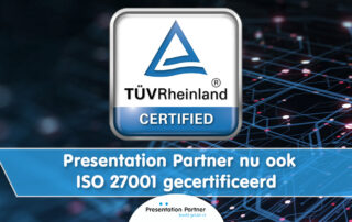 Presentation Partner iso 27001