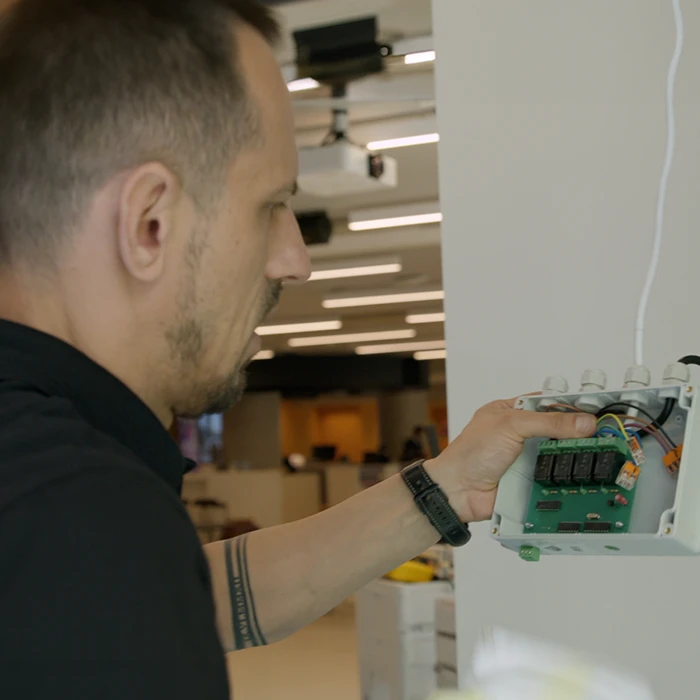 audiovisuele installatie