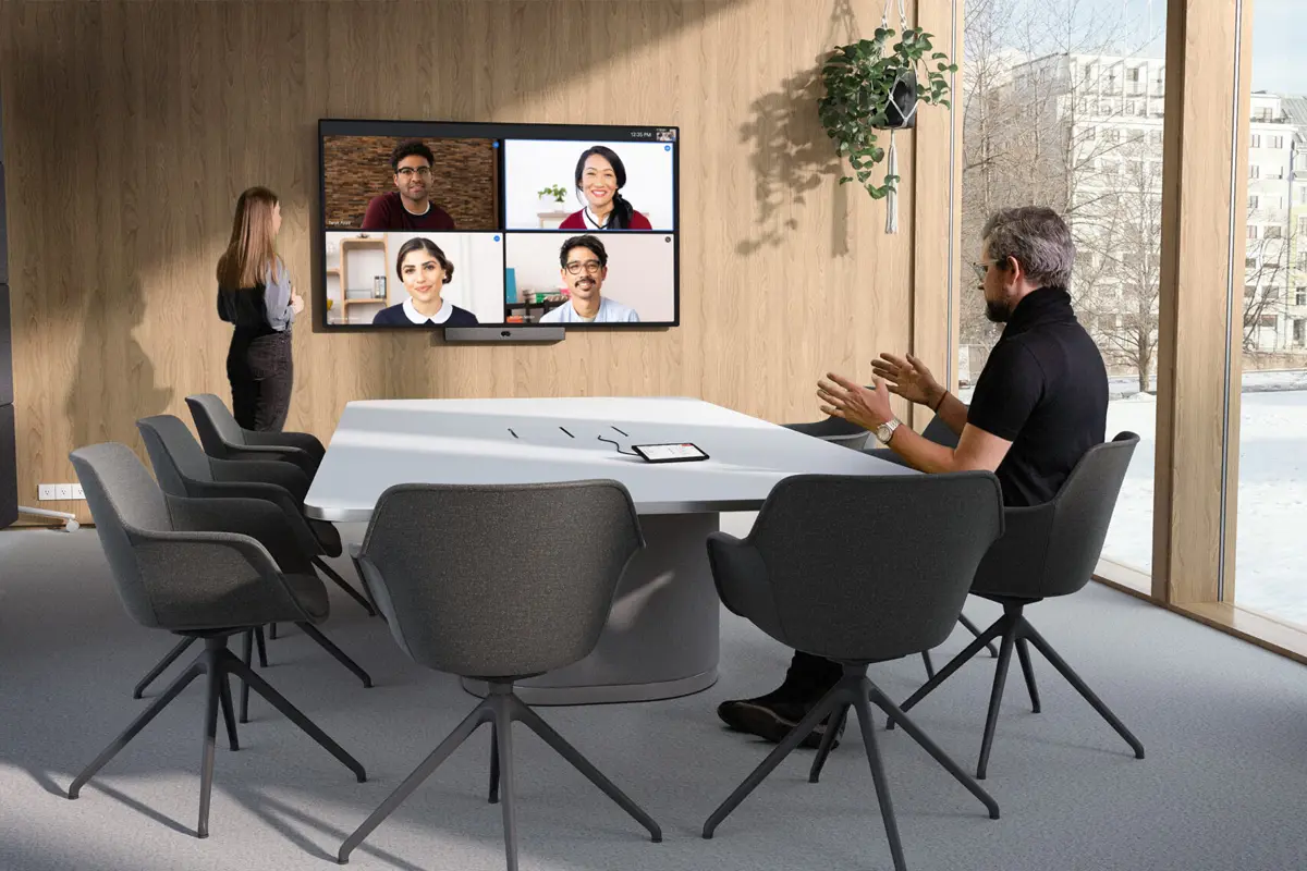 Google Meet nu beschikbaar op Neat