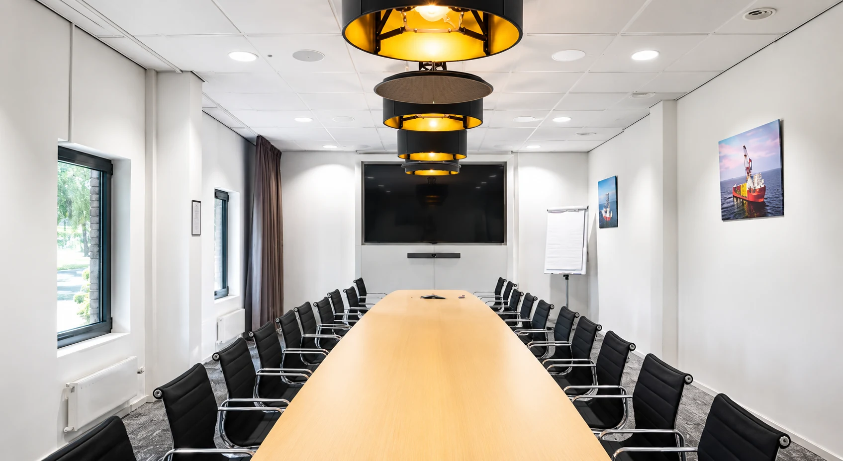 Audiovisuele oplossingen bij Seaway7. Uitgevoerd door Presentation Partner