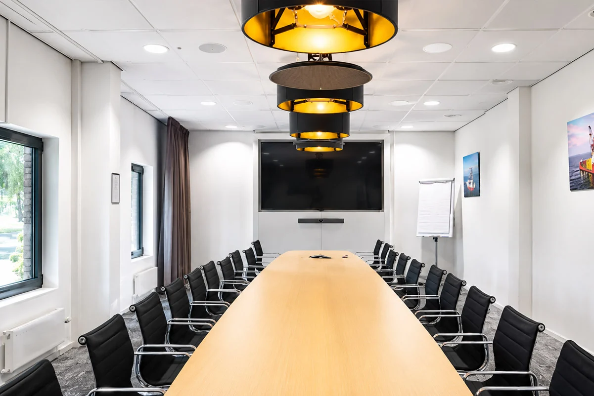 Audiovisuele oplossingen bij Seaway7. Uitgevoerd door Presentation Partner