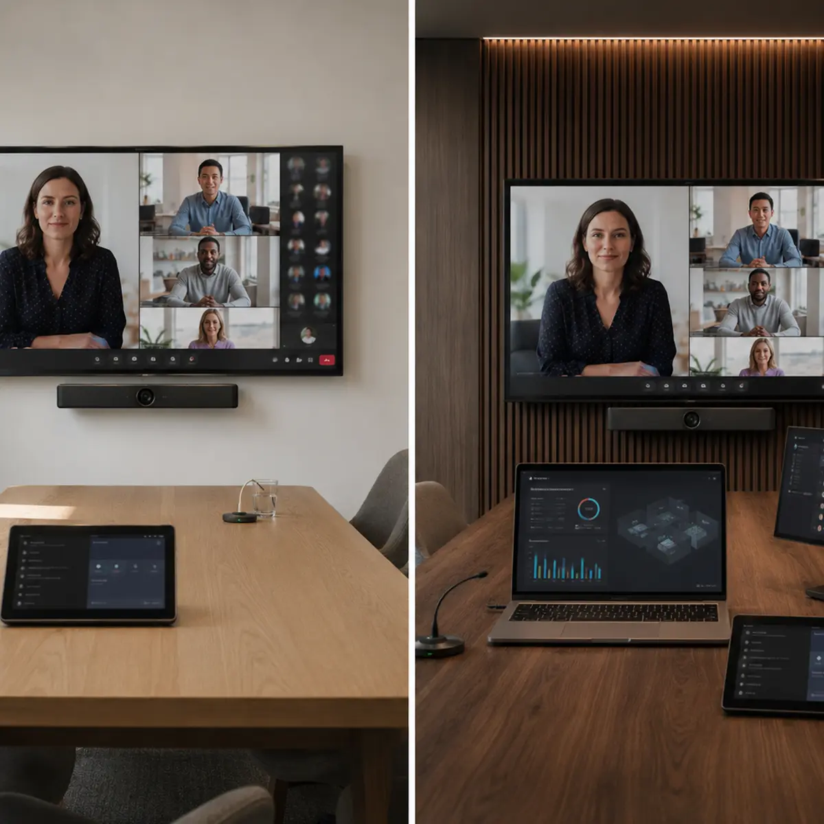 Vergelijking tussen Microsoft Teams Rooms Basic en Pro