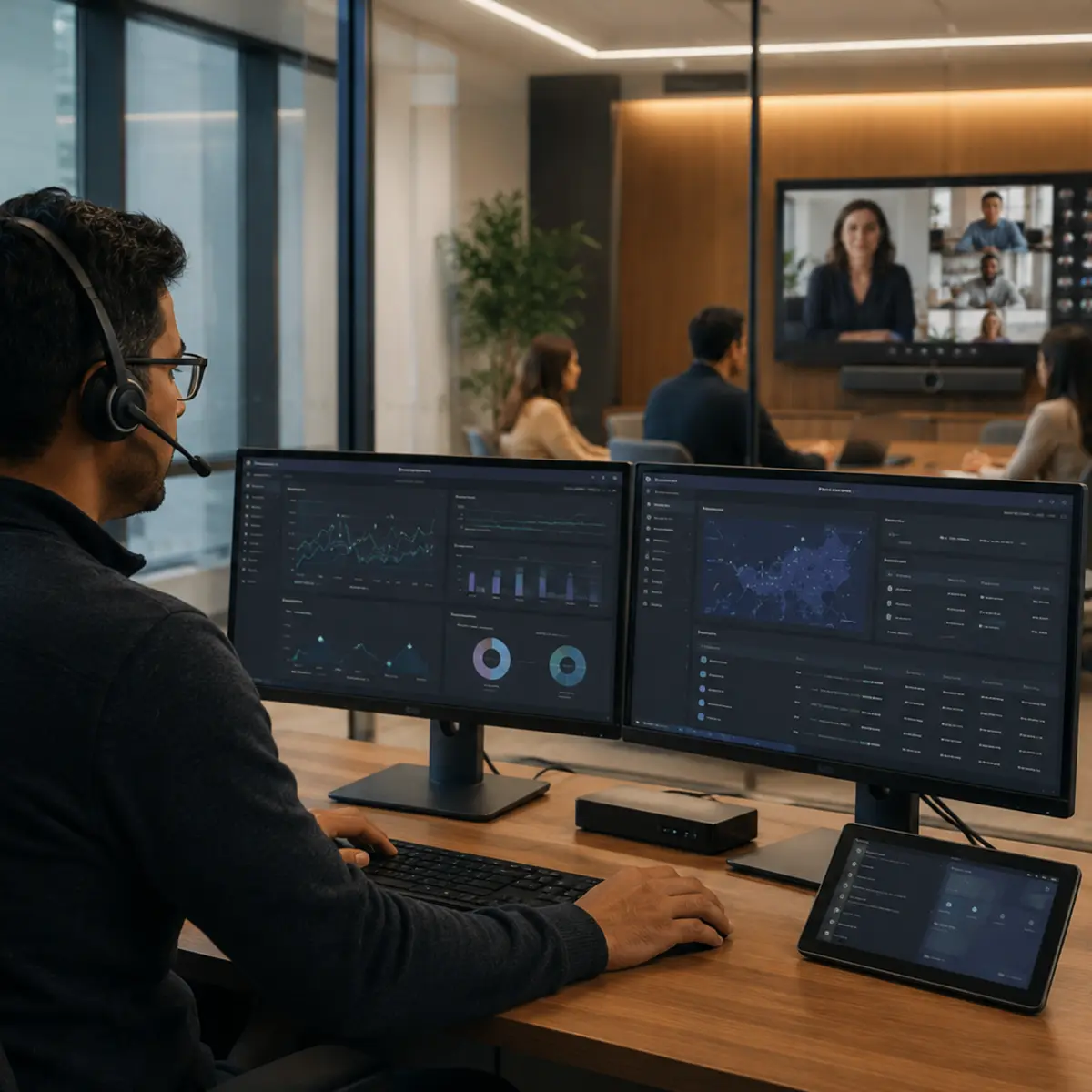 Remote beheer van Microsoft Teams Rooms door een supportmedewerker