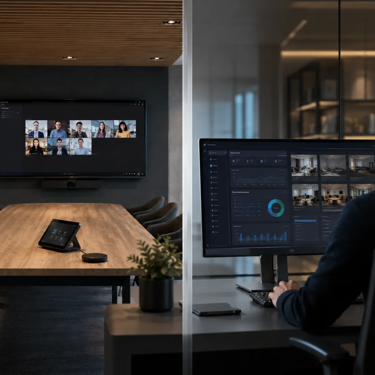 Verschillende vergaderruimtes geschikt voor Microsoft Teams Rooms