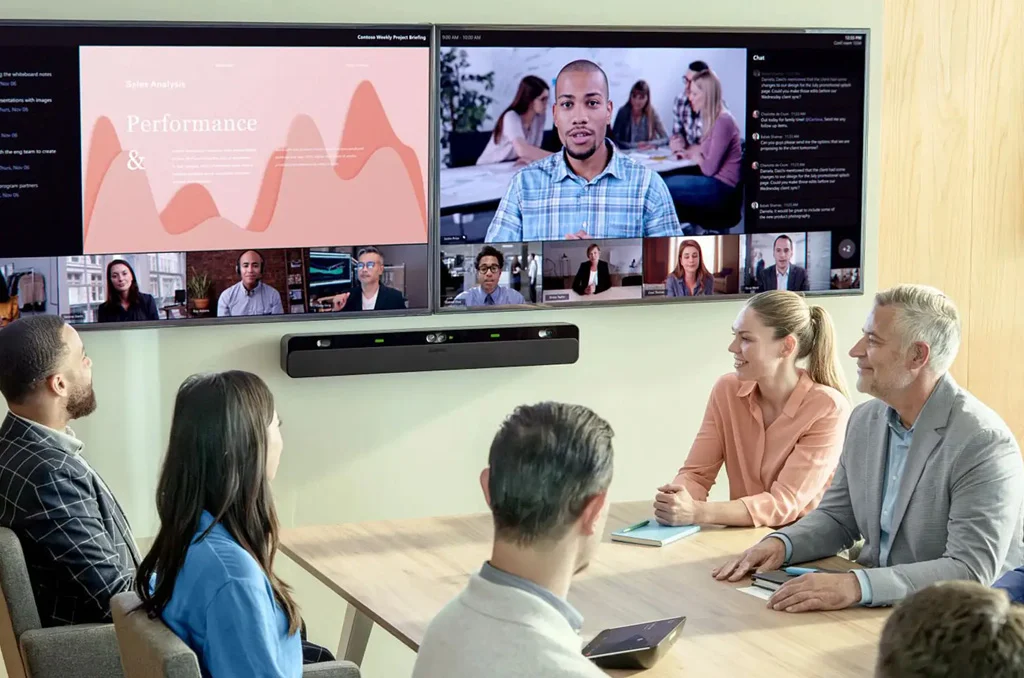 Shure IntelliMix Bar Pro all-in-one videobar voor Microsoft Teams Rooms